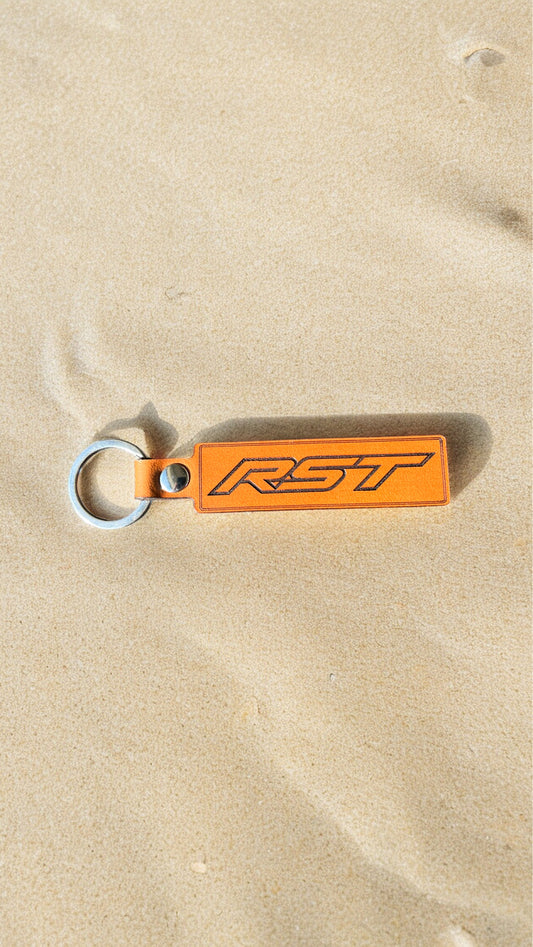 Chevy RST Silverado Genuine Leather Keychain